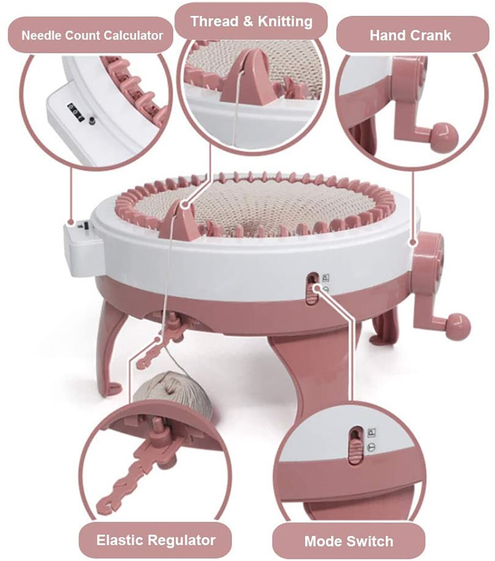 MACHINE A TRICOTER ET A TISSER 22/40 AIGUILLES - BOSSOUASHOP