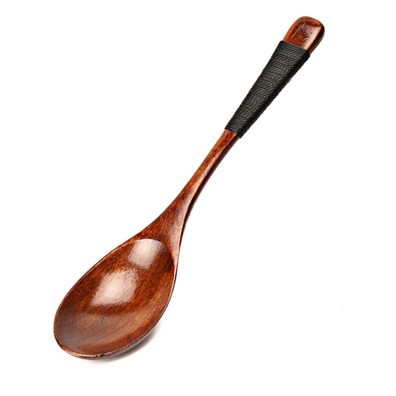 CUILLÈRES À SOUPE EN BOIS JAPONAIS (2 pièces)
