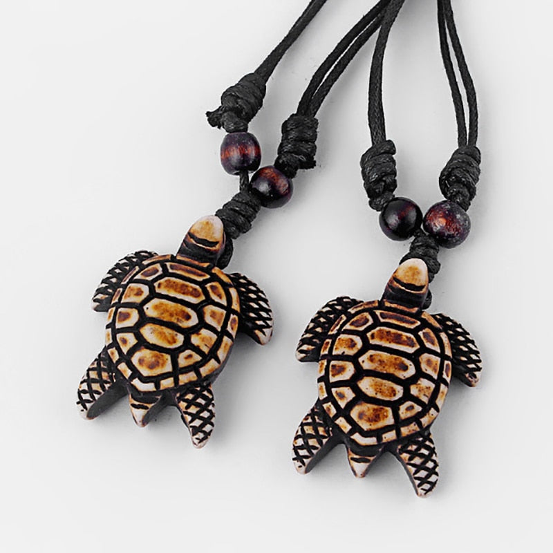 PENDENTIF TRIBAL TORTUE DE MER