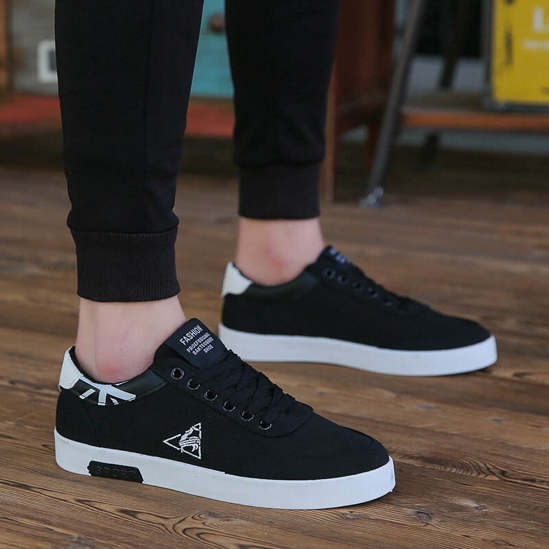 CANVAS FLAT SHOES