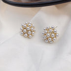 RETRO PINEAPPLE PEARL EARRINGS 