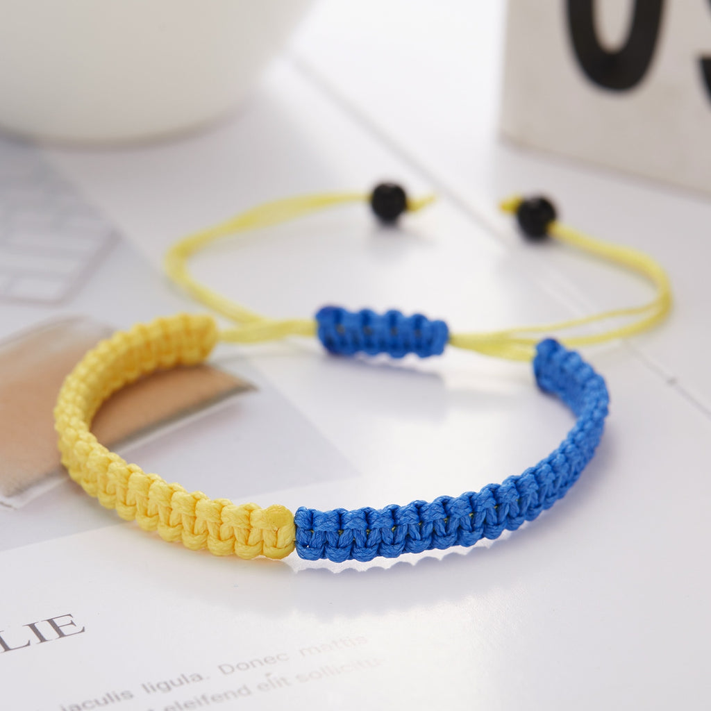HAND-WOVEN SUNFLOWER BRACELET
