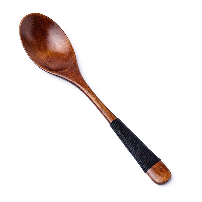 CUILLÈRES À SOUPE EN BOIS JAPONAIS (2 pièces)