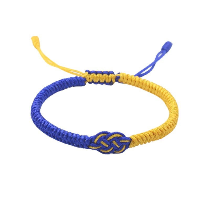 HAND-WOVEN SUNFLOWER BRACELET