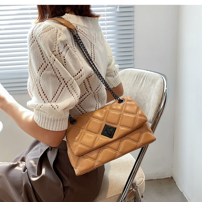 QUILTED LEATHER BAG 