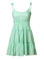 CASUAL DRESS WITH SPAGHETTI STRAPS 