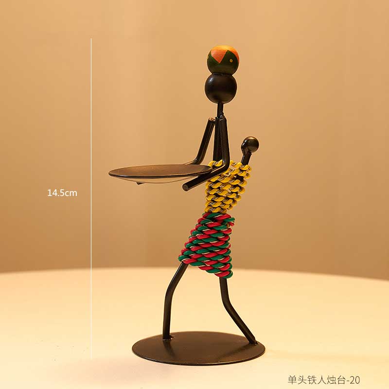 METAL CANDLESTICK 