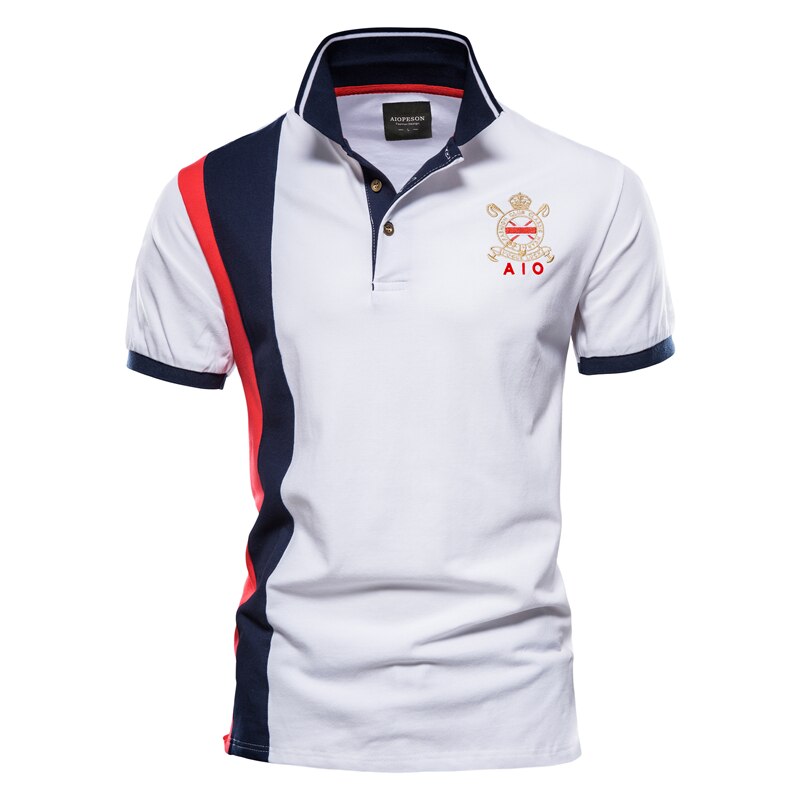 EMBROIDERED POLO SHIRT WITH PATCH 