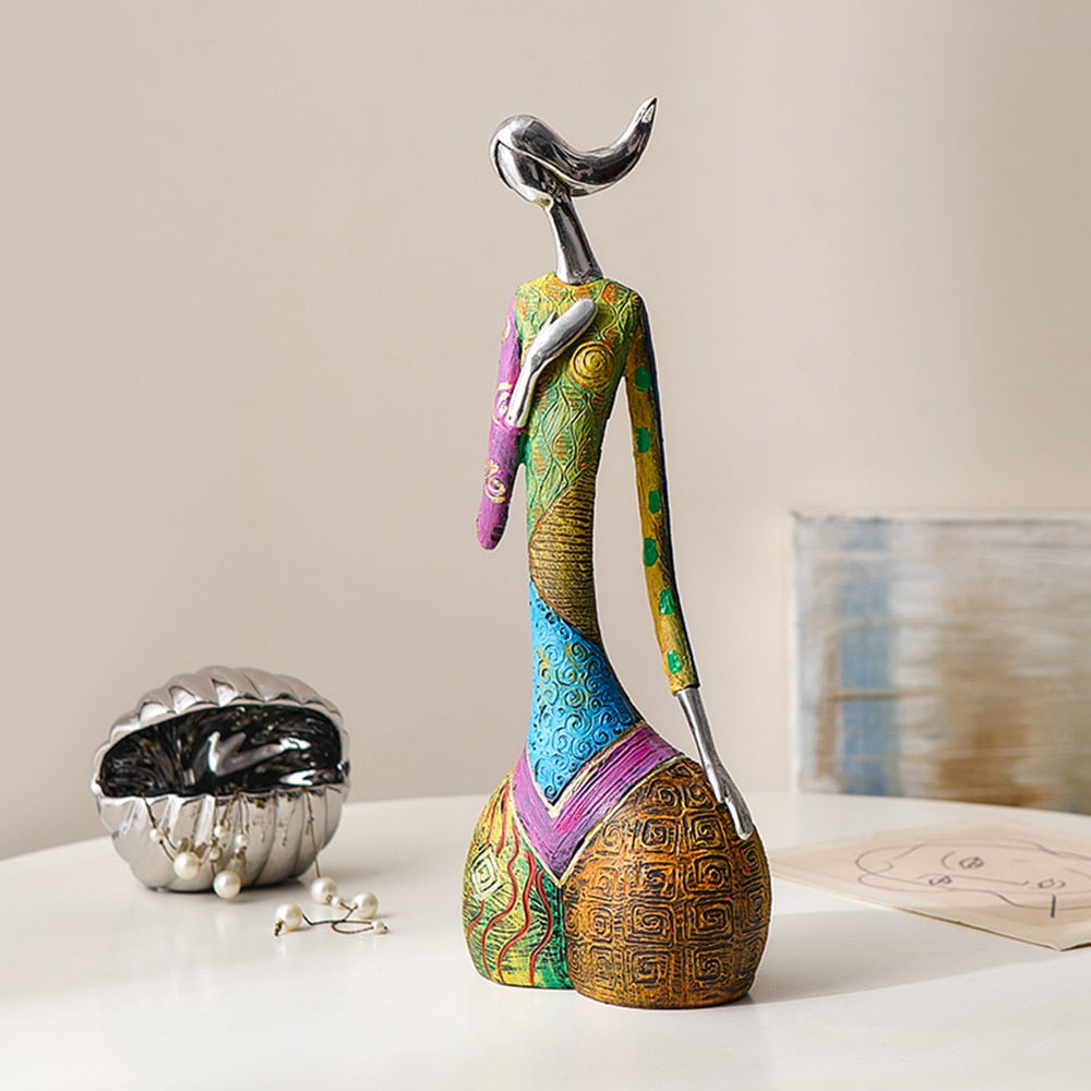 YOGA WOMEN SCULPTURE STATUE