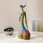 YOGA WOMEN SCULPTURE STATUE