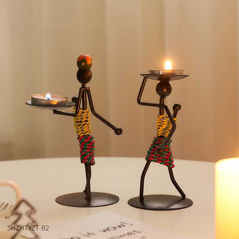METAL CANDLESTICK 