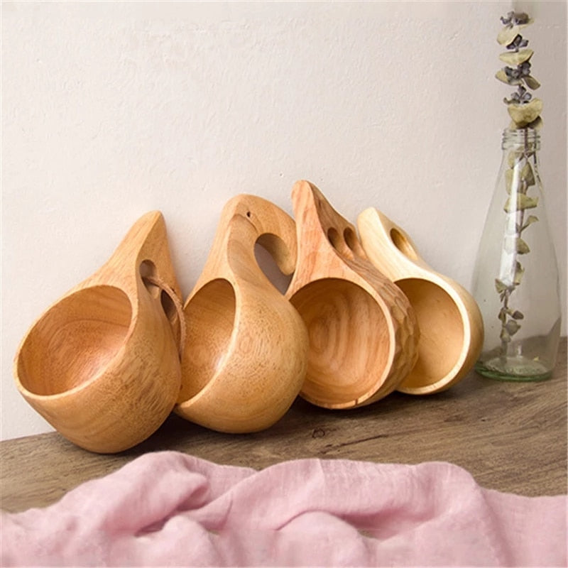 HANDMADE WOODEN CUP 