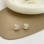 RETRO PINEAPPLE PEARL EARRINGS 