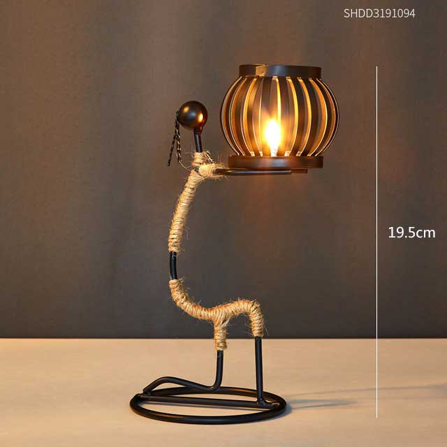 METAL CANDLESTICK 
