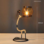 METAL CANDLESTICK 