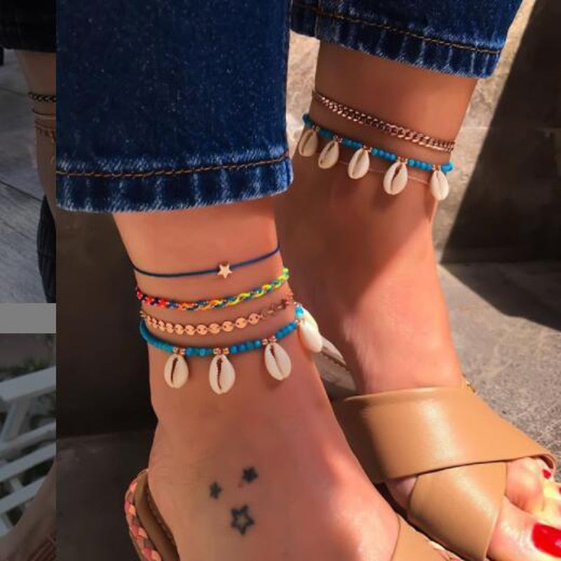 BOHEMIA STYLE ANKLE BRACELET 