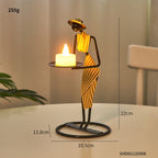 METAL CANDLESTICK 