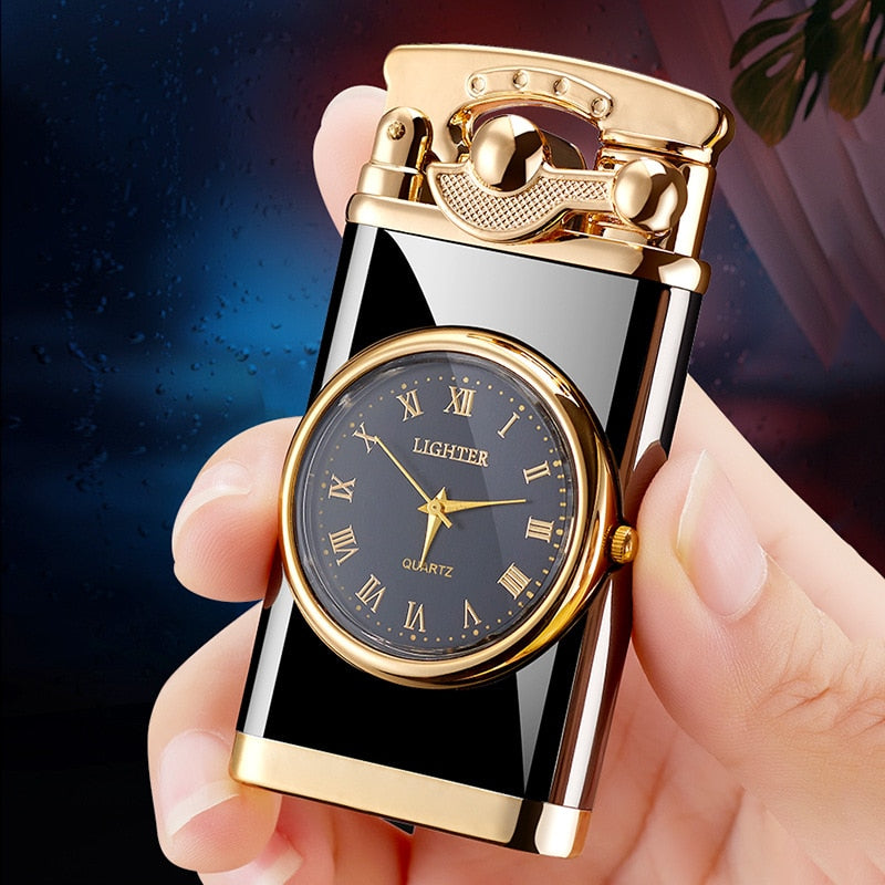BRIQUET AVEC MONTRE ÉLECTRIQUE
