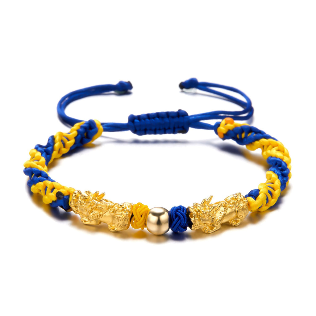 HAND-WOVEN SUNFLOWER BRACELET