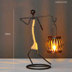 METAL CANDLESTICK 