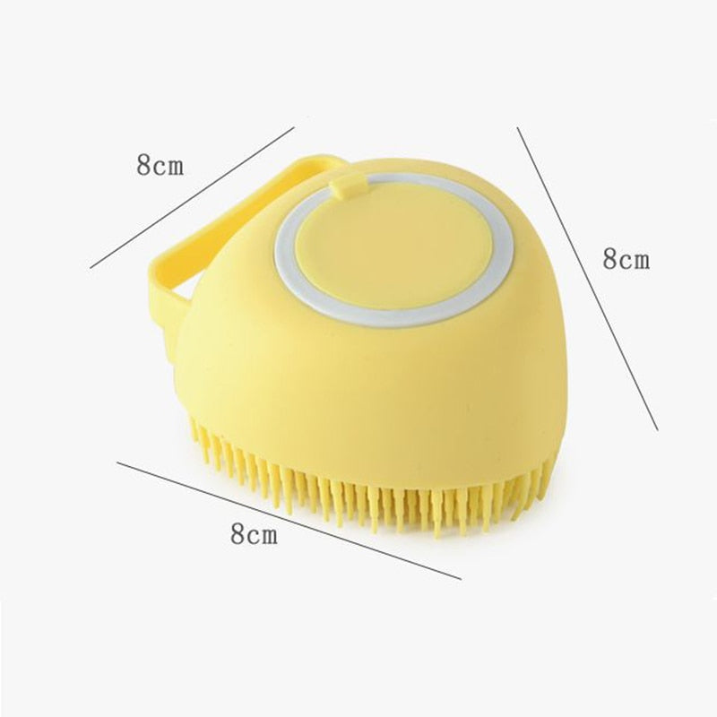 BATH MASSAGE BRUSH FOR PETS