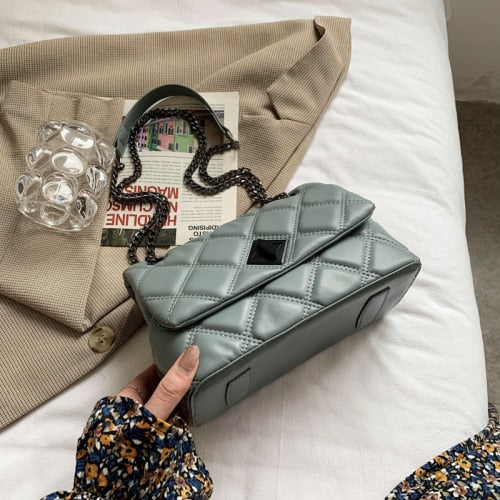QUILTED LEATHER BAG 