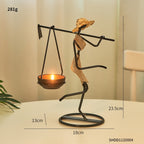 METAL CANDLESTICK 