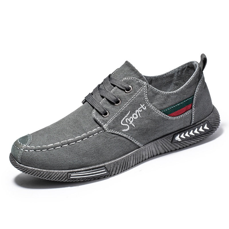 CANVAS FLAT SHOES