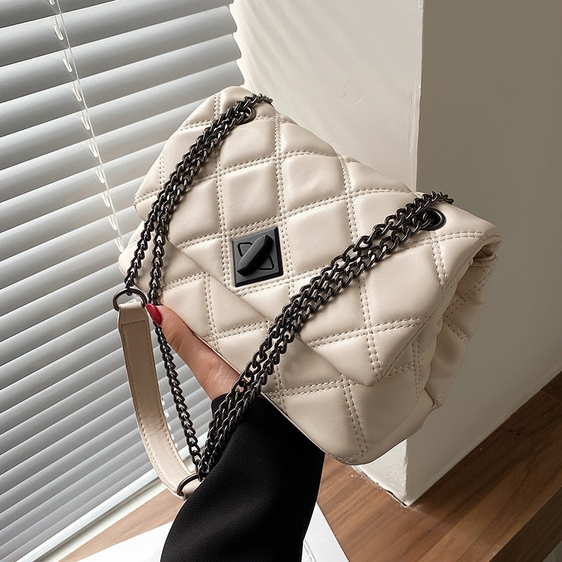 QUILTED LEATHER BAG 