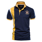 POLO BRODÉ AVEC ÉCUSSON