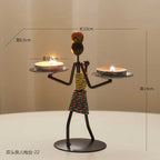 METAL CANDLESTICK 