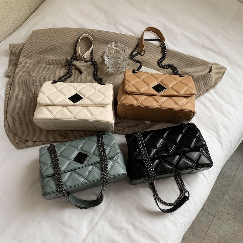 QUILTED LEATHER BAG 