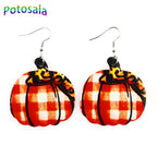 MAPLE LEATHER EARRINGS