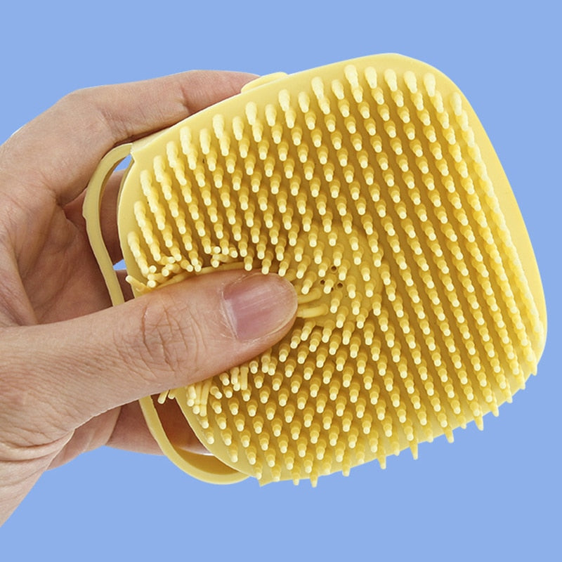 BATH MASSAGE BRUSH FOR PETS