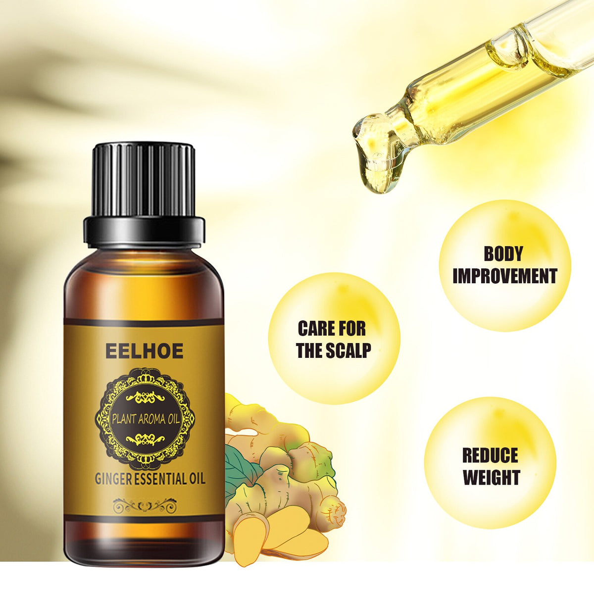 SLIMMING MASSAGE OIL WITH GINGER 