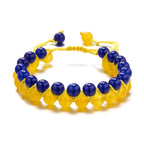 HAND-WOVEN SUNFLOWER BRACELET