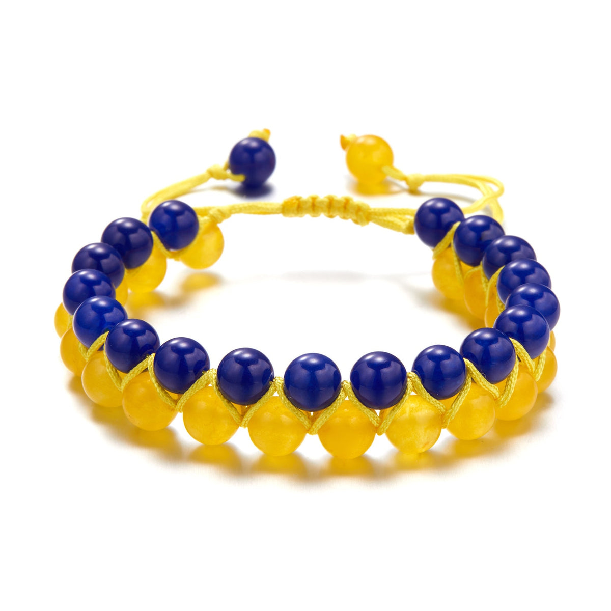 HAND-WOVEN SUNFLOWER BRACELET