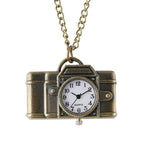 RECTANGULAR BRONZE POCKET WATCH 