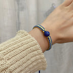 HAND-WOVEN SUNFLOWER BRACELET
