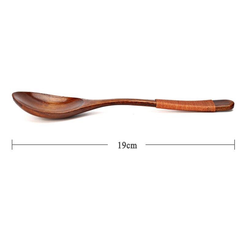 CUILLÈRES À SOUPE EN BOIS JAPONAIS (2 pièces)