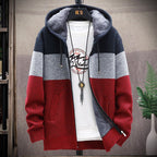 CARDIGAN À CAPUCHE AVEC MOLLETON POUR HOMMES