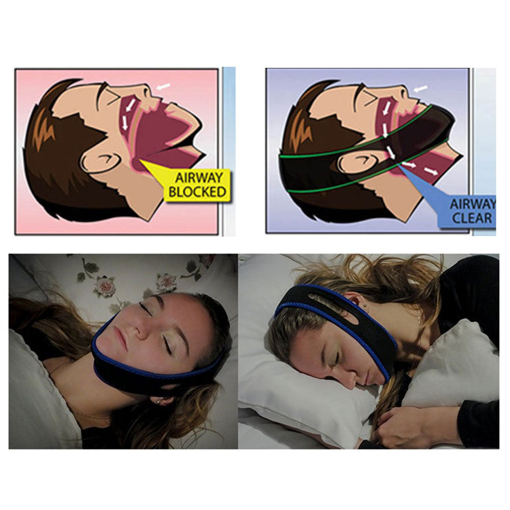 MENTONNIÈRE RÉGLABLE ANTI-RONFLEMENT