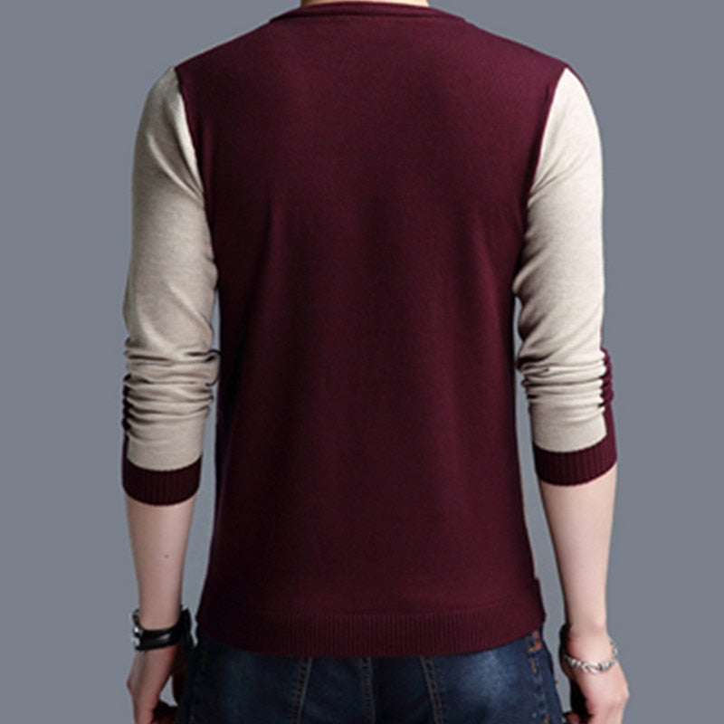 BRANDED SWEATER WITH LONG SLEEVES 