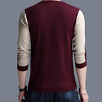 BRANDED SWEATER WITH LONG SLEEVES 