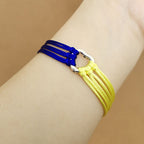 HAND-WOVEN SUNFLOWER BRACELET