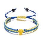 HAND-WOVEN SUNFLOWER BRACELET