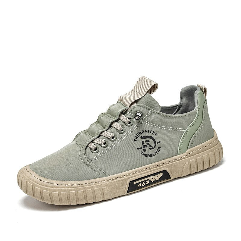 CANVAS FLAT SHOES