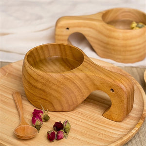 HANDMADE WOODEN CUP 