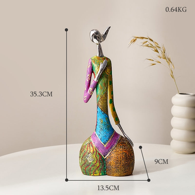 YOGA WOMEN SCULPTURE STATUE