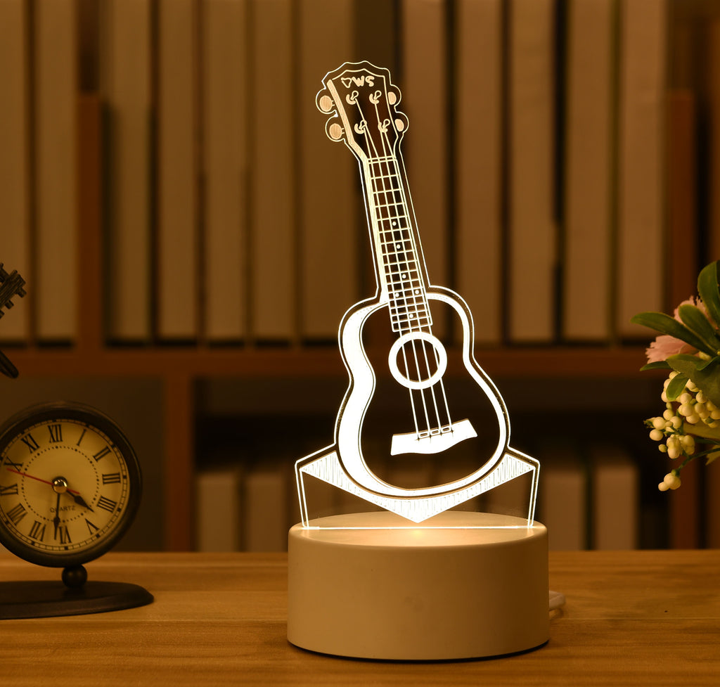 LAMPE NÉON 3D LED USB EN ACRYLIQUE